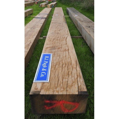 1010 - Oak beam 6.8m x 350x175