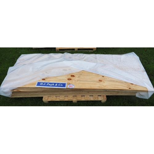 1041 - Plywood sheets 2.3m x 850x15 - 20