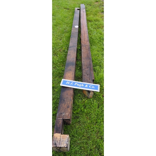 1044 - Reclaimed beams 3.75m x150x150 - 1 + 1 other