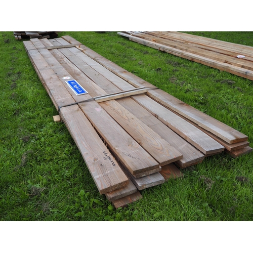 963 - Timber boards 4.8m x150x25 - 15