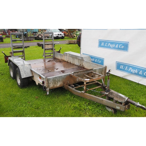 1507 - Indespension 10ft twin axle trailer, type V15