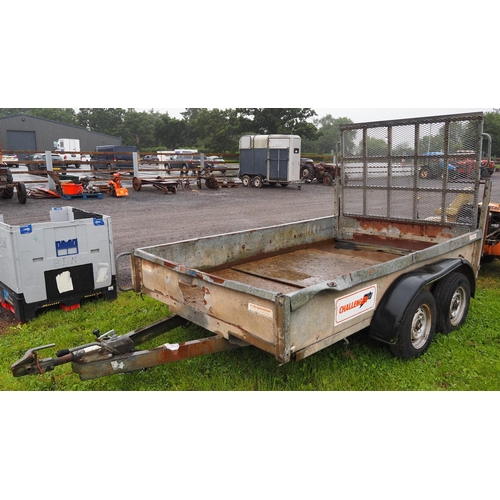 1542 - Indespension twin axle trailer 10ft, ID11074728