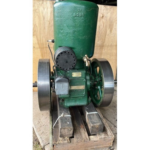 551 - Lister type H 5hp engine. A rare engine supplied new to ACE machinery London in 1950. Good running o... 