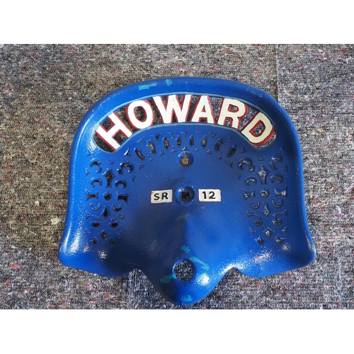 132 - Cast iron seat - Howard SR12 type 3