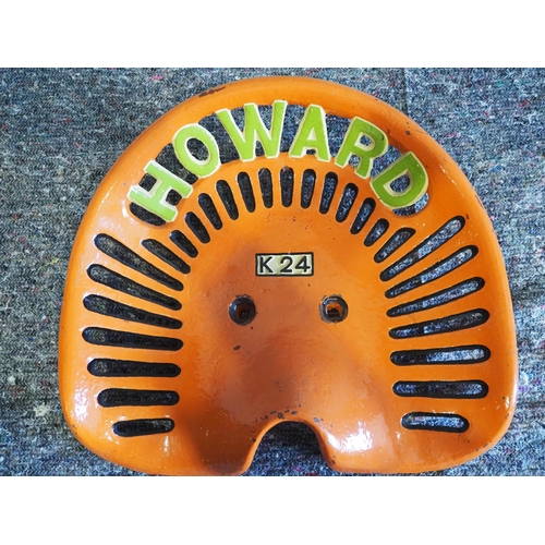 139 - Cast iron seat - Howard K24