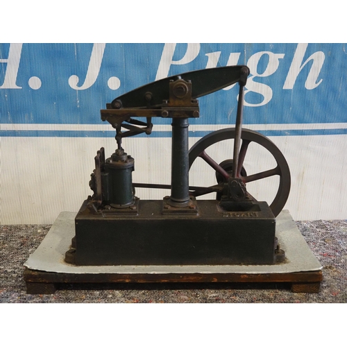 169 - Stuart beam engine model