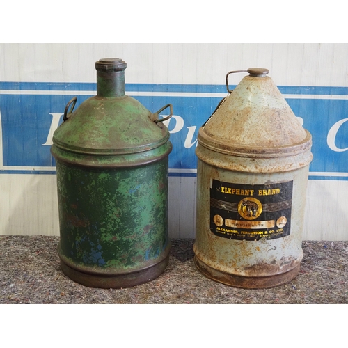 235 - Metal fuel cans - 2