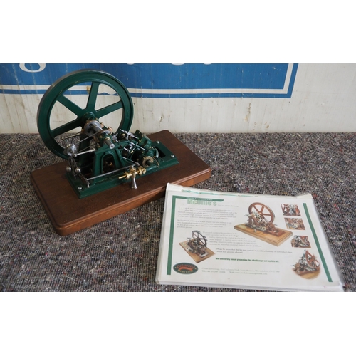 276 - Scale McOnies oscillating steam engine, working order