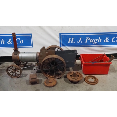 260 - Part built model steam engine, believed Burrell