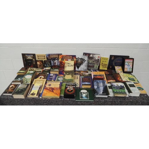 329 - Quantity of Lord of the Rings and The Hobbit books to include novels and annuals