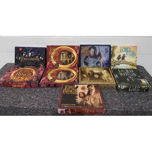 332 - Lord of the Rings board games to include Chess and Risk - 9