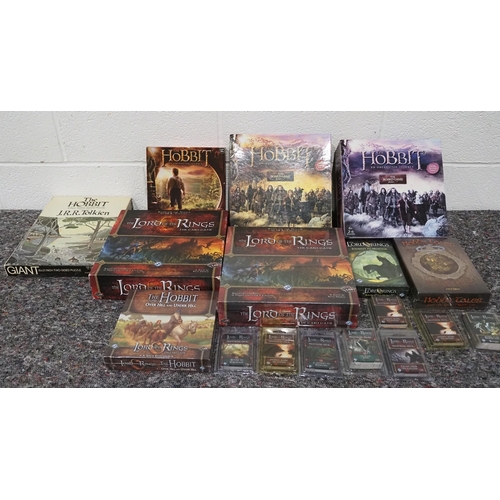 333 - Quantity of Lord of the Rings and The Hobbit card games and board games