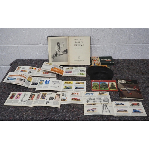 109 - Brooke Bond picture card books and other aviation literature