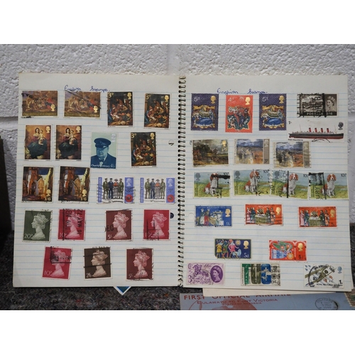 235 - Stamps from around the world to include South Africa, Australia, Spain, USA and Italy