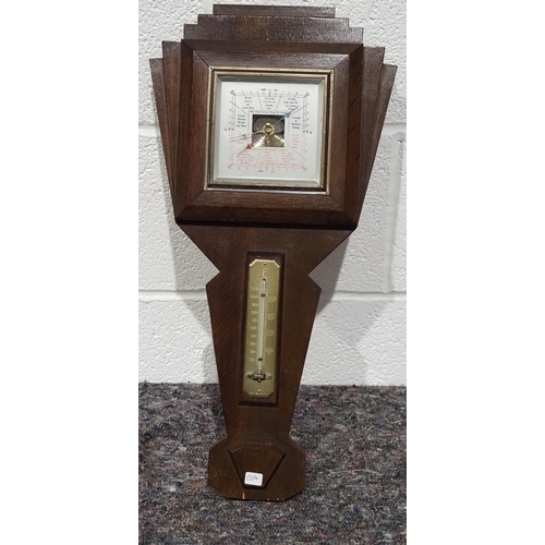 291 - Art Deco barometer