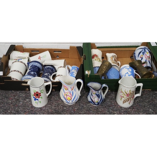 65 - Boxes of Victorian jugs - 2