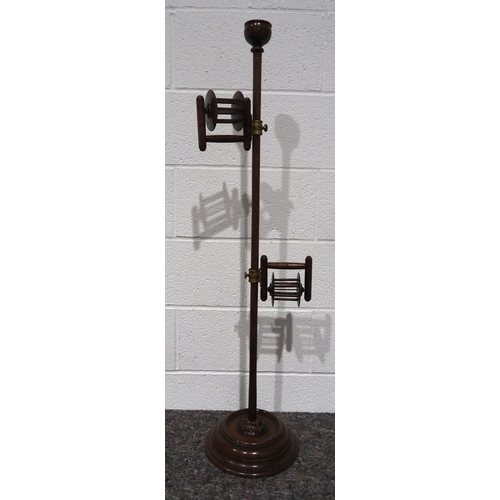 245 - Antique jewellery stand in mahogany 45½