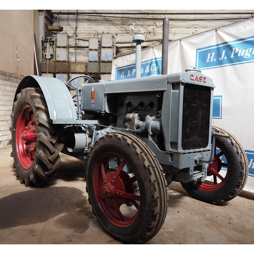 283 - Case model C tractor. Circa 1930s. Runs and drives, no docs