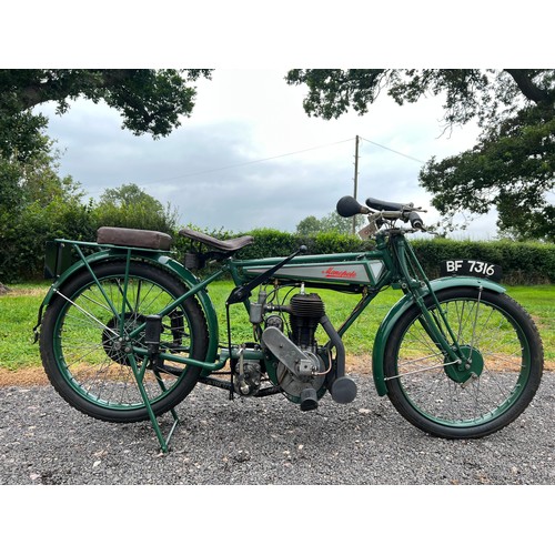 890 - Monopole motorcycle. 1922. 550cc.
Runs and rides well, owned by VMCC Monopole Marque specialist. JAP... 