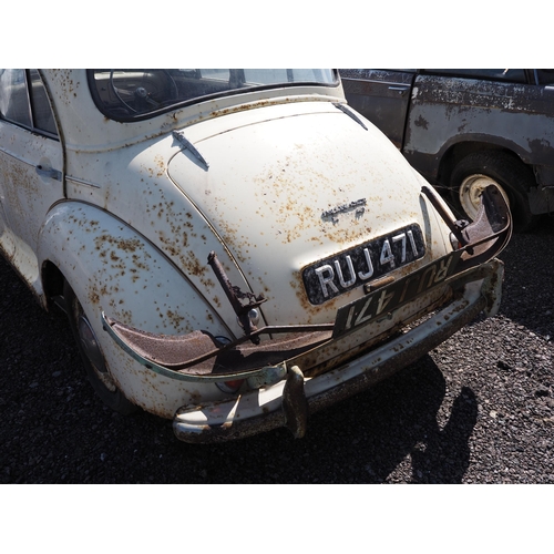 256 - Morris Minor 1000 saloon car project. 1958. 948cc.
Has been in the same family since the 1960's. Com... 