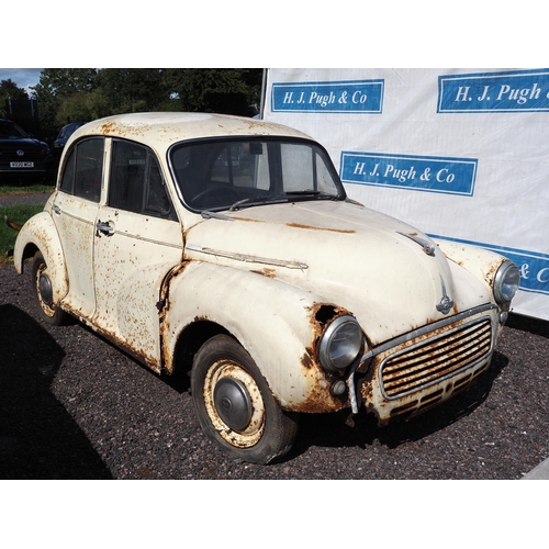 256 - Morris Minor 1000 saloon car project. 1958. 948cc.
Has been in the same family since the 1960's. Com... 