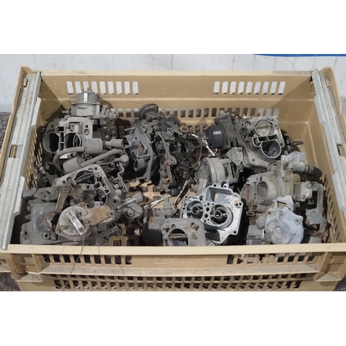 77 - Assorted car carburettors