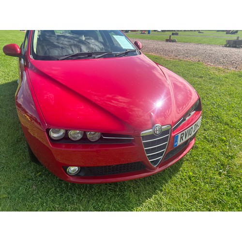 274 - Alfa Romeo 159 Lusso 2.4 JTDM Sportwagon. Automatic, 74,490 miles on the clock with full service his... 