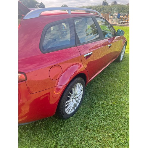 274 - Alfa Romeo 159 Lusso 2.4 JTDM Sportwagon. Automatic, 74,490 miles on the clock with full service his... 