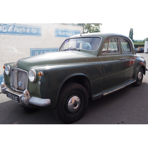 Rover 100 Saloon. 1960. Petrol. 2625cc. Runs and drives, brakes need ...