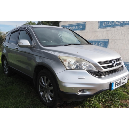 278 - Honda CR-V ES 2.2i-Dtec 4x4 Estate. 2011. Diesel. 2199cc. Runs and drives, air con, heated seats, el... 