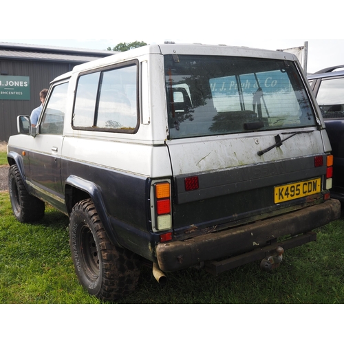 283 - Nissan Patrol HT Diesel Estate. 1992. Diesel. 2826cc. Runs and drives. Showing 81,372 miles.  Comes ... 