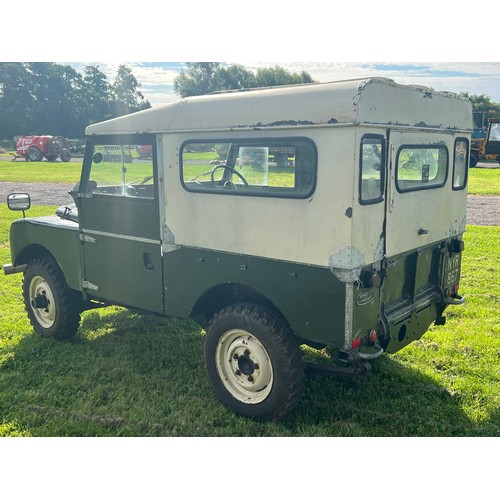 269 - Land Rover Series 1, 86 inch. Originally sold to the Ministry of Supply in 1953, verified by British... 