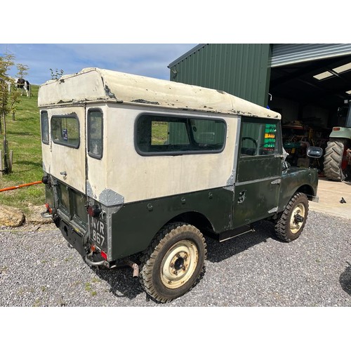 269 - Land Rover Series 1, 86 inch. Originally sold to the Ministry of Supply in 1953, verified by British... 