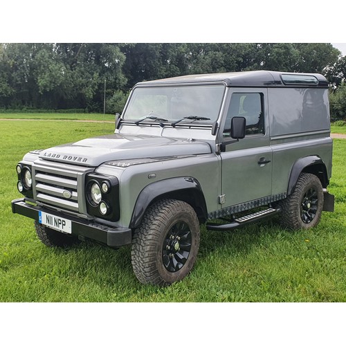 289 - Land Rover Defender 90 X Tech. 2012. High spec. to include air con, heated front and rear screens an... 