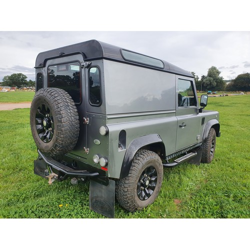 289 - Land Rover Defender 90 X Tech. 2012. High spec. to include air con, heated front and rear screens an... 