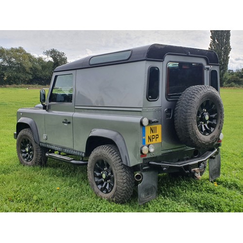 289 - Land Rover Defender 90 X Tech. 2012. High spec. to include air con, heated front and rear screens an... 