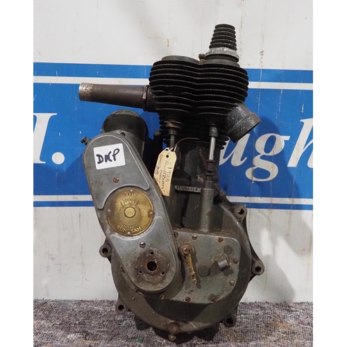 313 - 1923 Sunbeam 500cc motorcycle engine 
Engine no. 17812216