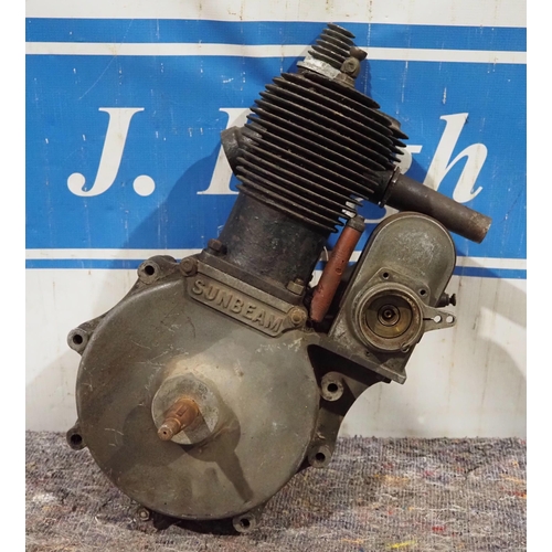 313 - 1923 Sunbeam 500cc motorcycle engine 
Engine no. 17812216