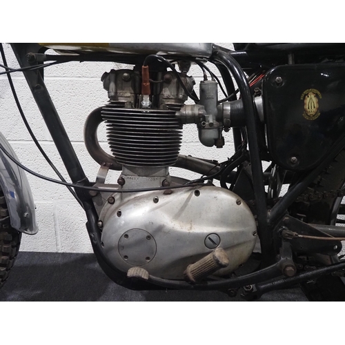 802 - BSA B44 Victor motorcycle. 1967. 441cc.
Frame No. B44EA2012
Engine No. B44EA2012
Engine turns over. ... 