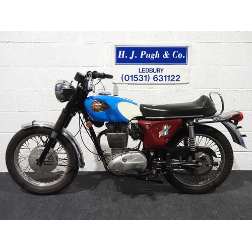 804 - BSA B44 Shooting Star motorcycle. 1968. 
Frame No. B44BSS3467
Engine No. B44BSS3467
Canadian import,... 