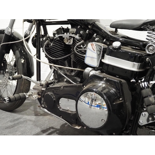 819 - Harley Davidson V-Twin motorcycle. 1200cc.
Frame No- 2A256142HO
Engine No-2A256142HO
Fitted with a 1... 