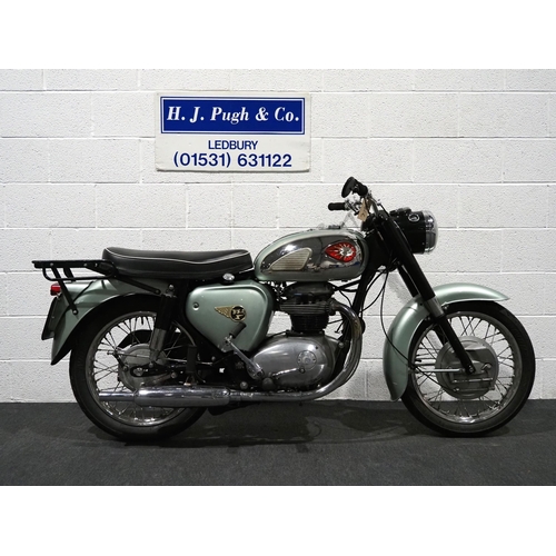 837 - BSA A50 motorcycle. 1963. 500cc.
Frame no. A504045
Engine no. A501244
Runs. Comes with dating certif... 
