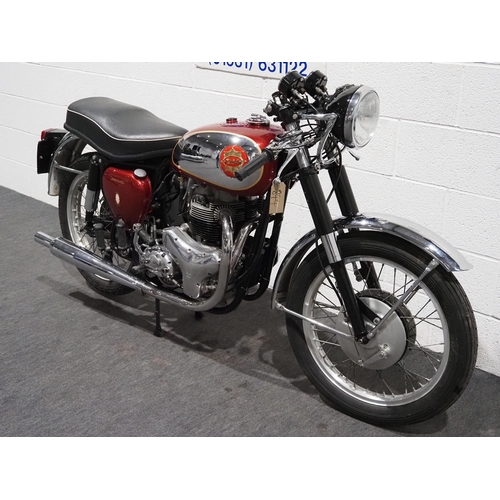 844 - BSA Rocket Gold Star motorcycle. 1962/63. 650cc. 
Frame No-GA10707
Engine No- DA10R9067
Part of a pr... 
