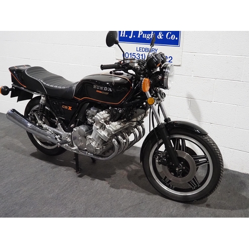 853 - Honda CBX SUPER-Sport motorcycle. 1980. 1000cc.
Frame No. SC03-2000073
Engine No. SC03E2000057
Last ... 