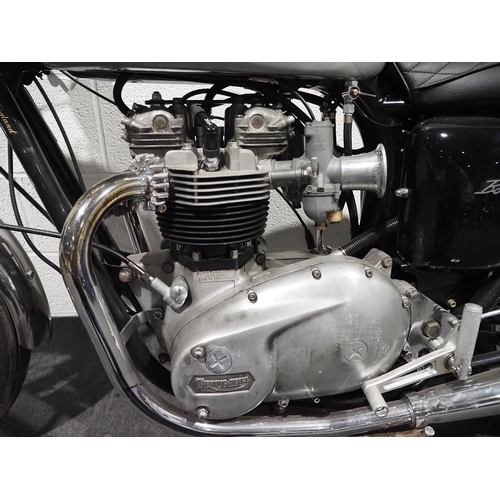 854 - Triumph T140 Bonneville Cafe Racer motorcycle. 1971. 744cc
Frame No. 07923
Engine No. T14TBEK61592
E... 