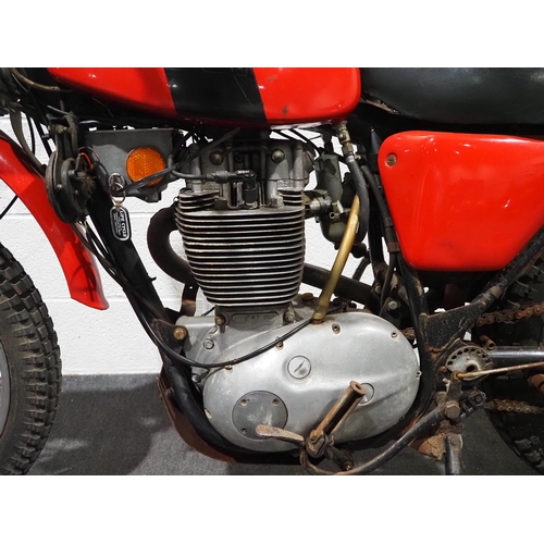 856 - BSA B50T motorcycle. 1971. 500cc. 
Frame No. B50TGE13613
Engine No. B50TGE13613
Engine turns over wi... 