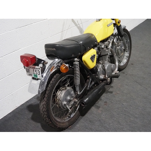884 - Honda CL450 motorcycle. 1971. 450cc.
Frame No. CL4504114607
Property of a deceased estate, last ridd... 