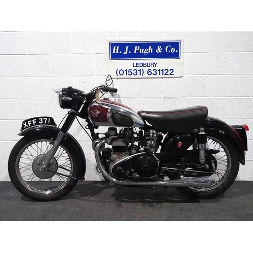 905 - Matchless 500 Clubman Twin motorcycle. 1955. 498cc. 
Engine No. 55G9/27287
Runs and rides, comes wit... 