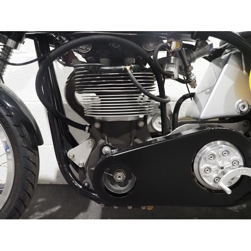965 - Manx Norton 500 replica motorcycle. 1962. 500cc.
Built from new in 2017 and cost over £35,000. 86mm ... 