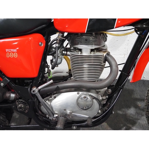 967 - BSA B50T motorcycle. 1971. 499cc
Frame No. B50T HE 14820
Engine No. B50T HE 14820
Bike was last ridd... 